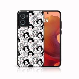 MY ART Védőburkolat a Motorola Moto G05 / Moto E15 számára LIPSTICK (174)