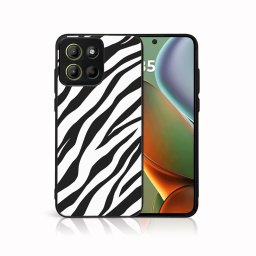 MY ART Védőburkolat a Motorola Moto G15 / Moto G15 Power ZEBRA (237) számára