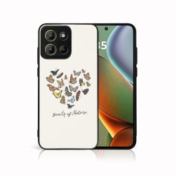 MY ART Védőburkolat a Motorola Moto G15 / Moto G15 Power számára BUTTERFLIES (240)