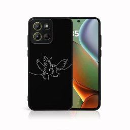 MY ART Védőburkolat a Motorola Moto G15 / Moto G15 Power számára WHITE DOVE (195)