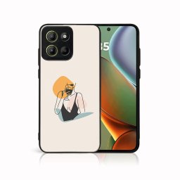 MY ART Védőburkolat a Motorola Moto G15 / Moto G15 Power számára WOMAN (197)