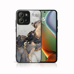 MY ART Védőburkolat a Motorola Moto G15 / Moto G15 teljesítményhez GREY MARBLE (140)