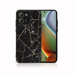 MY ART Védőburkolat a Motorola Moto G15 / Moto G15 Power POLYGONAL (150) számára