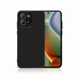 MY ART Védőburkolat a Motorola Moto G15 / Moto G15 Power számára CARBON (231)