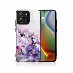 MY ART Védőburkolat a Motorola Moto G15 / Moto G15 Power PEONIES készülékekhez (156)