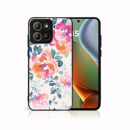 MY ART Védőburkolat a Motorola Moto G15 / Moto G15 teljesítményhez BLOSSOM (160)