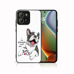 MY ART Védőburkolat a Motorola Moto G15 / Moto G15 teljesítményhez SMILE (189)