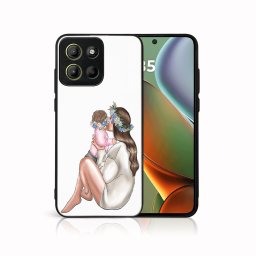 MY ART Védőburkolat a Motorola Moto G15 / Moto G15 Power BABY számára GIRL (111)