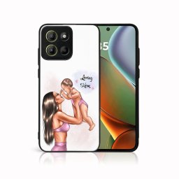 MY ART Védőburkolat a Motorola Moto G15 / Moto G15 Power LOVING MOM (115) számára