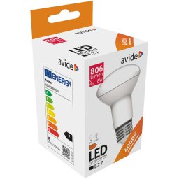 Avide LED R63 8W E27 NW 4000K