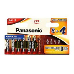 PANASONIC EVERYDAY POWER szupertartós elem (AA, LR03EPS, 1.5V, alkáli) 12db/csomag