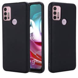 RUBBER Védőburkolat Motorola Moto G10 / G20 / G30 fekete