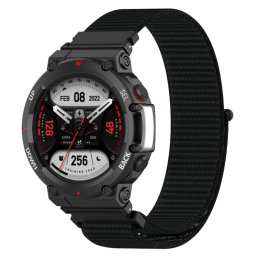 NYLON Cserélhető szíj Amazfit T-Rex 2 fekete