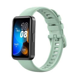 SZILIKON Szíj Huawei Band 8-hoz világoszöld