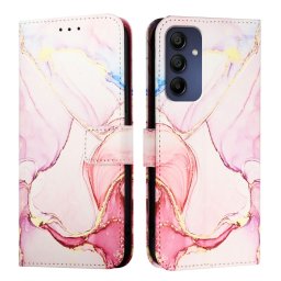 ART MARBLE Tárcahuzat a Samsung-hoz Galaxy A16 / A16 5G ROSE GOLD