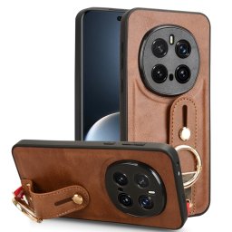 HANDY Védőhuzat tartóval Honor Magic7 Pro 5G barna