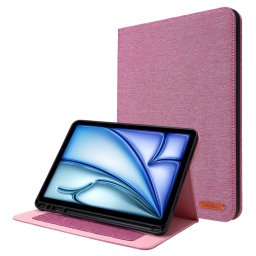 FABRIC Csuklós burkolat a Apple iPad Air 11 2025 / Air 11 2024 rózsaszín