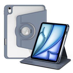 CRYSTAL FLEXI 2 az 1-ben Flip tok a Apple iPad Air 11 2025 / Air 11 2024 lila számára