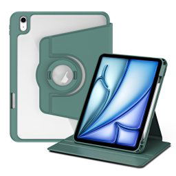 CRYSTAL FLEXI 2 az 1-ben Flip tok a Apple iPad Air 11 2025 / Air 11 2024 színhez sötétzöld