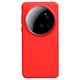 PROTEMIO LIQUID SILICONE Fedél a Xiaomi 15 Ultra piros