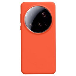PROTEMIO LIQUID SILICONE Borító a Xiaomi 15 Ultra narancs