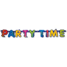 Happy Birthday Kokliko Party Time felirat 0,85 méter Nr1