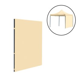 Kerti pavilon oldalfal ponyva 3x3 m beige