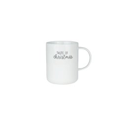 Fehér porcelán bögre CHRISTMAS TASTE