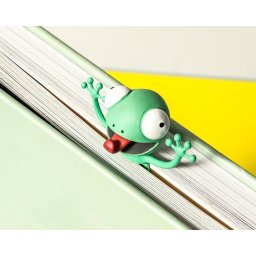 Vicces könyvjelző, gekko