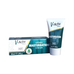 Hot V-Active - stimuláló unisex maszturbációs krém (50 ml)