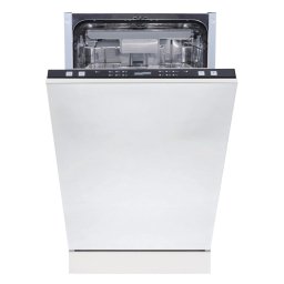 HOMEFORT HMGB0421B Beépíthető mosogatógép,,10 teríték,9 L,6 prog.,47 dB,D,Felső evőeszk.,45 cm , Autom.ajtónyit.