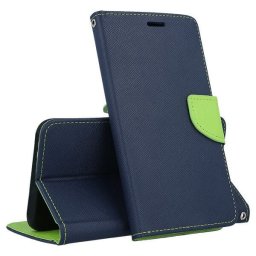 FANCY Peňaženkový kryt Huawei P20 modrý