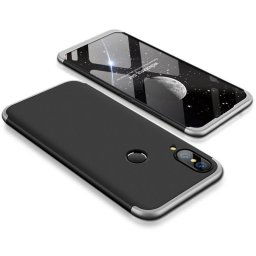 360° kryt Huawei P20 Lite čierny (strieborný)