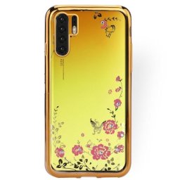 BLOOM TPU borító Huawei P30 Pro arany