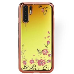 BLOOM TPU borító Huawei P30 Pro rózsaszín