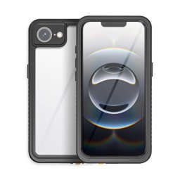 SOLID IP68 Kétoldalas burkolat Apple iPhone 16e fekete