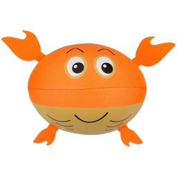 Neoprén labda vízhez CRAB ø 17 cm, narancssárga