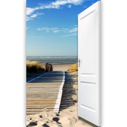 Fotótapéta ajtóra BEACH DUNE 86x200 cm