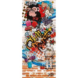 Fotótapéta ajtóra GRAFFITI 86x200 cm