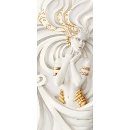Fotótapéta ajtóra GOLDEN MERMAID 86x200 cm