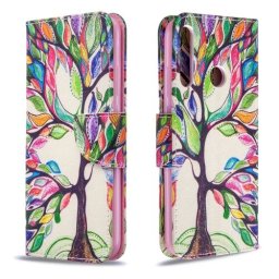 ART Huawei P40 Lite E LIFE TREE pénztárcaborító