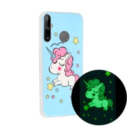 ART TPU Világító burkolat Huawei P40 Lite E UNICORN