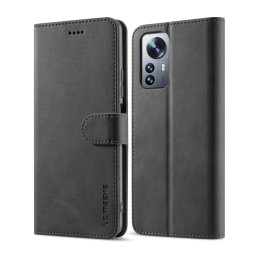 IMEEKE Wallet tok Xiaomi 12 Pro fekete