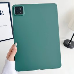 RUBBER Védőburkolat a Xiaomi Pad 6s Pro számára sötétzöld