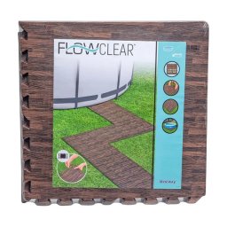 Bestway medence alátét puzzle szivacs 50x50cm 3m2 12db famintás #58712