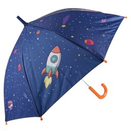 Gyermek esernyő SPACE Ø 76 cm, kék