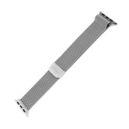 Okosóra szíj hálós ezüst Apple Watch 42-45mm FIXED (FIXMEST-434-SL)