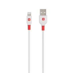 SKROSS Töltőkábel, USB-A/Lightning (Apple), 1,2m, SKROSS, fehér