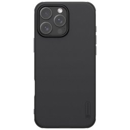 Nillkin Super Frosted PRO mágneses hátlap az Apple iPhone 16 Pro készülékhez Fekete