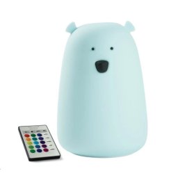 Rabbit & Friends Touch lámpa mackó vezérlővel | Kék
